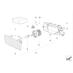 Lampa przeciwmgłowa lewa - 63178357389