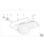 63211379399 Gniazdo żarówki lampy tył BMW E31 E36 E34 E39 E65 E66  - 63211379399 - Części oryginalne BMW Łódź | Sklep internetowy BMW