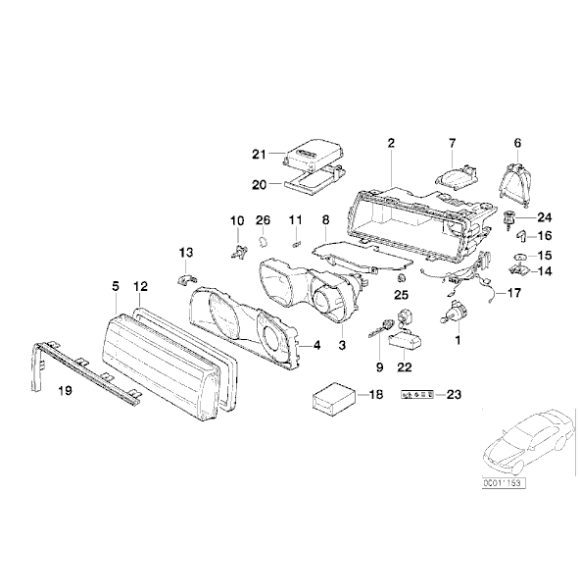 Żarówka Ksenon- 63217160806