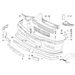 Nakrętka zabezpieczająca BMW - 64111364257