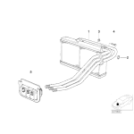 Pierścień uszczelniający o-ring nagrzewnicy BMW E31 E32 E34 E36 E38 E39 E53 X5 - 64111374238