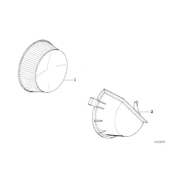 Mikrofiltr - Oryginał BMW - 64119404386
