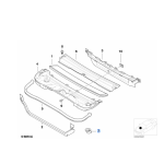 Zawór odpływu wody obudowy filtra kabinowego BMW X3 E46 E83 E89 - 64318370067