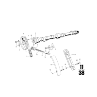 Szyna napinająca łańcucha BMW E34 E32 E30 E12 E24 M10 M30 - 11311262273