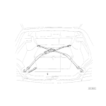 Pasy napinające bagażnika BMW - 71108045545