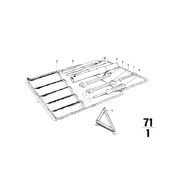 Kleszcze szczypce kombinerki BMW E10 E9 E21 E30 E36 E46 E12 E28 E34 E39 E23 E32 E38 E31 - 71111179522
