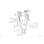 11311727342 Szyna napinająca łańcucha BMW E30 E36 318is M42 - 11311727342 - Części oryginalne BMW Łódź | Sklep internetowy BMW