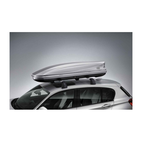 Pojemnik dachowy srebrny 320l - Oryginał BMW - 82730140820