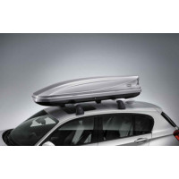 Pojemnik dachowy srebrny 320l - Oryginał BMW - 82730140820