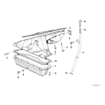 11131709815 Uszczelka miski olejowej BMW E30 316i 318i 318is - 11131709815 - Części oryginalne BMW Łódź | Sklep internetowy BMW
