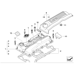 11120035738 Uszczelka pokrywy BMW E60N E81 E82 E84 X1 E90 E91 E92 320i 318i 118i 120i 520i - 11120035738 - Części oryginalne BMW Łódź | Sklep internetowy BMW