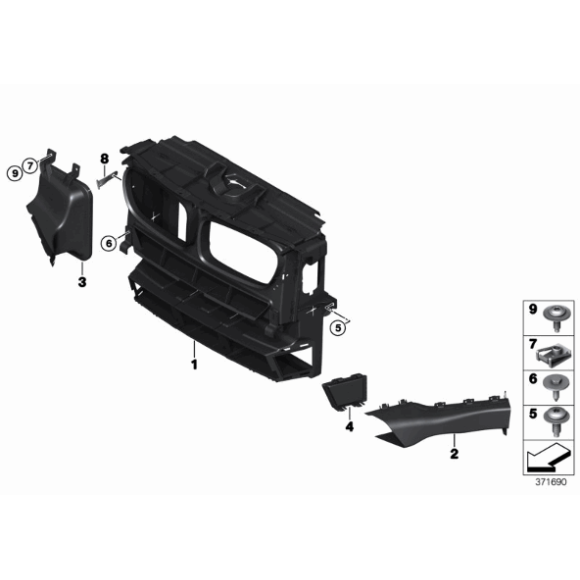 51747378074 Oryginał BMW - 51747378074 - Części oryginalne BMW Łódź | Sklep internetowy BMW