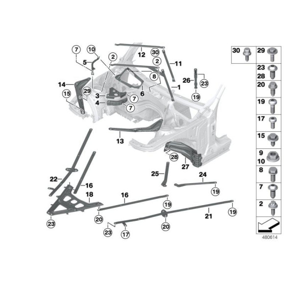 51647301929 Oryginał BMW - 51647301929 - Części oryginalne BMW Łódź | Sklep internetowy BMW