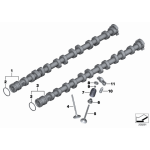 Grzybek zaworu BMW E31 E32 E34 E36 E38 E39 E46 E60 E65 E70 E71 E83 E90 F01 F10 F12 F15 F20 F30 F48 MINI G01 G11 G30 - 1134146140