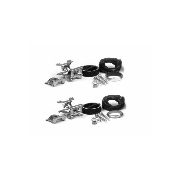 Kpl. elementów montażowych tłumika BMW E34 E32 - 18210141658