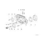 Śruba dwustronna rozrządu BMW E34 E36 E38 E39 Z3 520 525 528 523 320 323 325 328 M3 728 - 11361403824