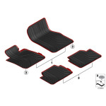 Dywaniki gumowe przód BMW F45 F46 214 216 218 220 225 - 51472287852