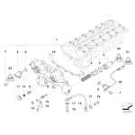 11361705532 Przewód olejowy do VANOSa BMW E36 E39 E38 E46 E60 E65 X3 X5 2,0 2,3 2,5 2,8 3,0 M5 M54 - 11361705532 - Części oryginalne BMW Łódź | Sklep internetowy BMW