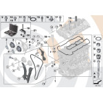 Kółko nakrętka VANOSa BMW E46 E60N E81 E83 E84 E87 E90 E91 E92 E93 316 318 116 118 120 520 320 - 11367504629