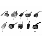 Wtyczka naprawcza 3-styki BMW R1100 R1200 R850 K1000 K1200 C650 K1300S K1600 F700 F650 F800 - 83300413585