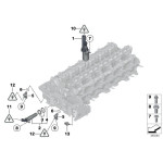 USZCZELKA ZAWORU BMW 5 E60, F10