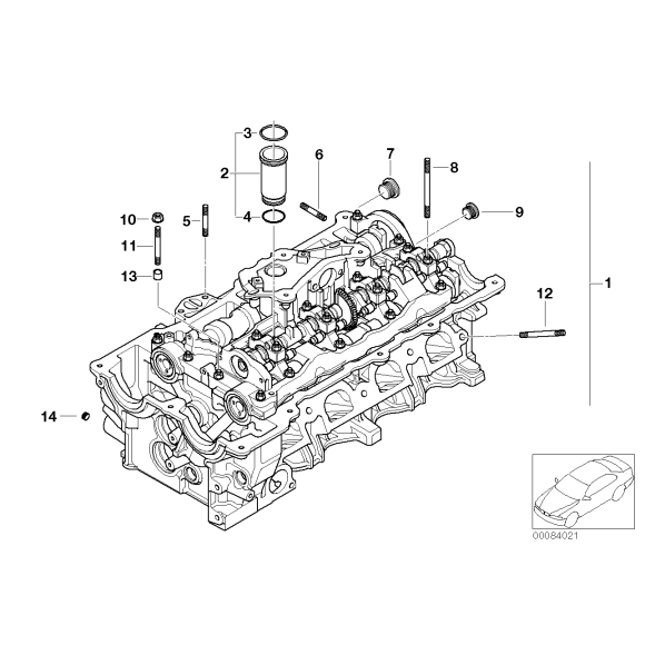 O-Ring rurki świecy zapłonowej BMW E46 E60 E81 E83 E87 E90 E91 E92 320i 318i 118i 120i 316i 520i N46N N42 N46 - 11377514007