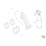 Środek czyszczący R2 do pedałów stali nierdzewnej BMW E60 E61 E63 E65 E70 E81 E87 E83 E90 E91 E92 E93 - 83190417324