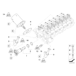 Uszczelka silniczka Valvetronic BMW E60 E63 E65 E87 E90 E91 E61 323 325 330 630 523 525 530 N52 - 11377516302