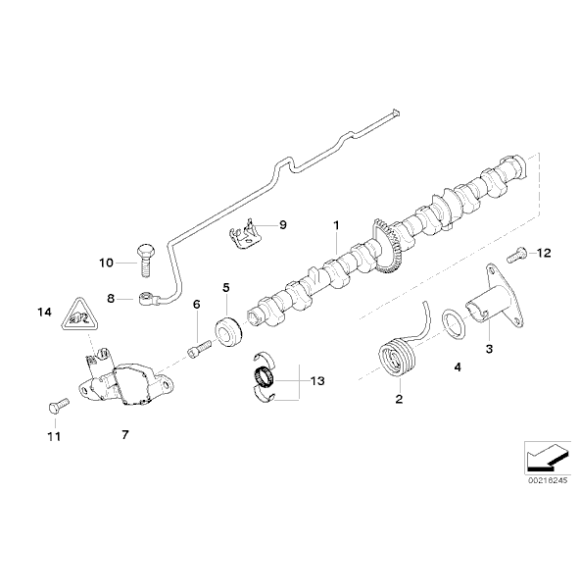 11377527016 Czujnik wałka mimośrodowego BMW E46 E60N E81 E83 E84 E87 E90 E91 E92 320i 318i 118i 120i 520i 316i - 11377527016 - Części oryginalne BMW Łódź | Sklep internetowy BMW