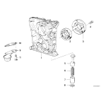 11411715116 Uszczelka smoka pompy oleju BMW E30 316i 318i 318is - 11411715116 - Części oryginalne BMW Łódź | Sklep internetowy BMW