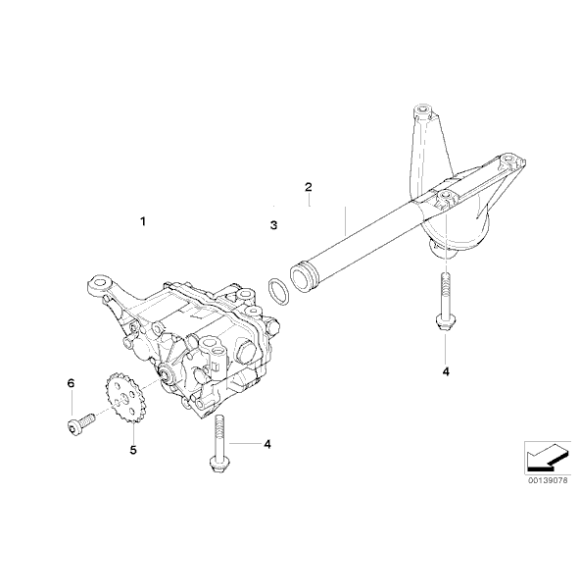 Śruby aluminiowe pompy oleju BMW E60 E61 E63 E64 E65 E70 E71 X5 X6 E81 E84 X1 E90 F01 F10 F11 F25 - 11410426472