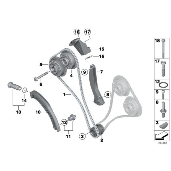 11411722837 Oryginał BMW - 11411722837 - Części oryginalne BMW Łódź | Sklep internetowy BMW