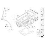 Uszczelka pompy oleju BMW E53 E60 E61 E63 E64 E65 E70 545 550 650 645 540 735 745 750 760 740 - 11417508114