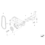 11417805814 Pompa olejowa BMW E46 E83 E83N X3 318td 318d 2,0d M47N M47N2 - 11417805814 - Części oryginalne BMW Łódź | Sklep internetowy BMW