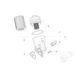 Uszczelka podstawy filtra oleju MINI R50 R52 R53 One Cooper - 11421486687