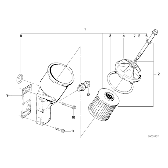 11421709800 Uszczelka podstawy filtra oleju BMW E36 E30 E46 316 318 - 11421709800 - Części oryginalne BMW Łódź | Sklep internetowy BMW