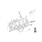 Podkładka BMW E12 E21 E23 E24 E28 E30 E32 E34 530 535 730 735 - 11120621145