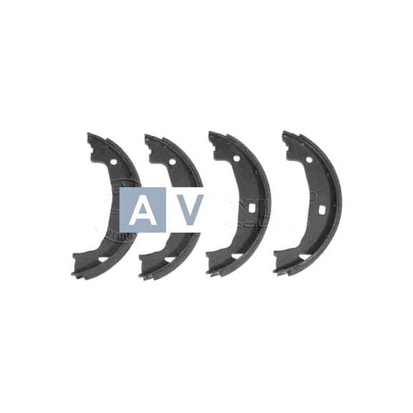 Szczęki hamulca ręcznego BMW E34 E32 E38 E31 725 728 730 740 735 525 530 540 520 - 34416761294