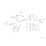 Zawór regulacyjny BMW E38 725tds 728i 730i 735i 740i 750i - 37121090628