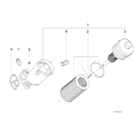 11422246171 Pokrywa filtra oleju BMW E34 E36 E38 E39 525td 325td 325tds 725tds 525td 525tds - 11422246171 - Części oryginalne BMW Łódź | Sklep internetowy BMW