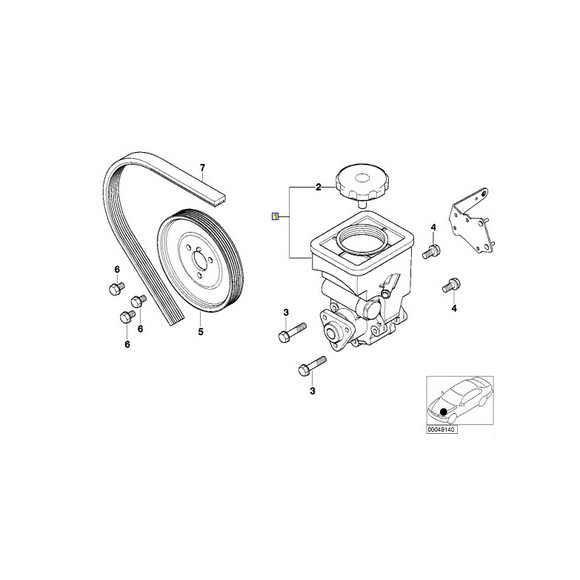 Pompa wspom. ukł. kierowniczego - 32411095155