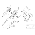Podkładka zgniatana kolumny kierowniczej BMW E46 E83 X3 316 318 320 323 325 328 330 M3 - 32301095305