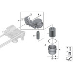 11427521353 Pokrywa filtra oleju BMW E53 E70 X5 E60 E61 E63 E65 E70 735 740 750 760 645 650 540 545 550 - 11427521353 - Części oryginalne BMW Łódź | Sklep internetowy BMW
