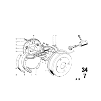 230 / 250 mm, Bęben hamulcowy - 34211101741