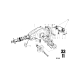 Tuleja mostu BMW E10 114 1502 1600 1602 1802 1800 2000 2002 - 33171104266