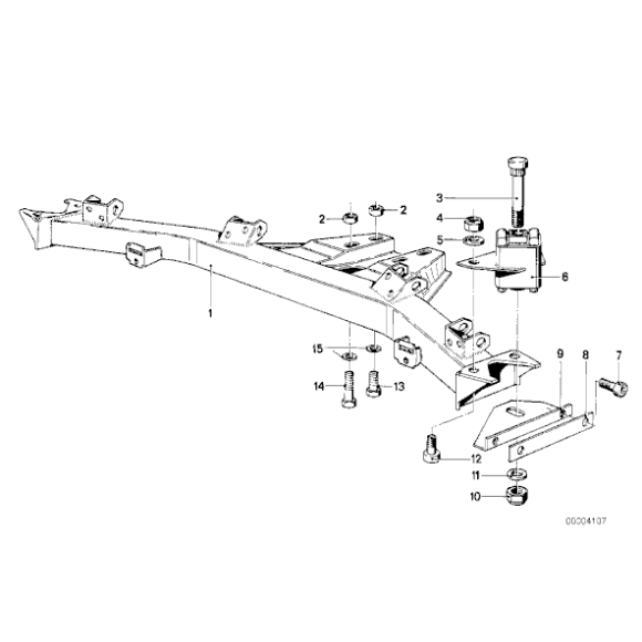Podkładka BMW E21 E23 E24 E28 E30 E32 E34 E36 - 33331120662