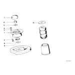 Gniazdo łożysko amortyzatora przód E23 728 730 733 735 745 - 31331121551