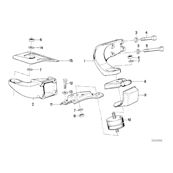 11811132324 Poduszka silnika BMW E30 325iX - 11811132324 - Części oryginalne BMW Łódź | Sklep internetowy BMW