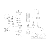 33531133048 Podkładka sprężyny tył górna BMW E24 E32 E38 725 728 730 735 740 750 635 - 33531133048 - Części oryginalne BMW Łódź | Sklep internetowy BMW