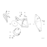 Osłona termiczna BMW E30 318is M42 - 11811137771